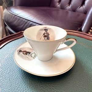 BRUXELLES MANNEKEN PIS mini cup & saucer